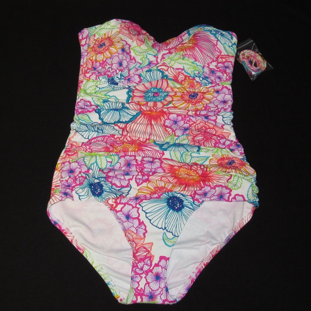 Bleu by Rod Beattie Twist One-Piece Bandeau